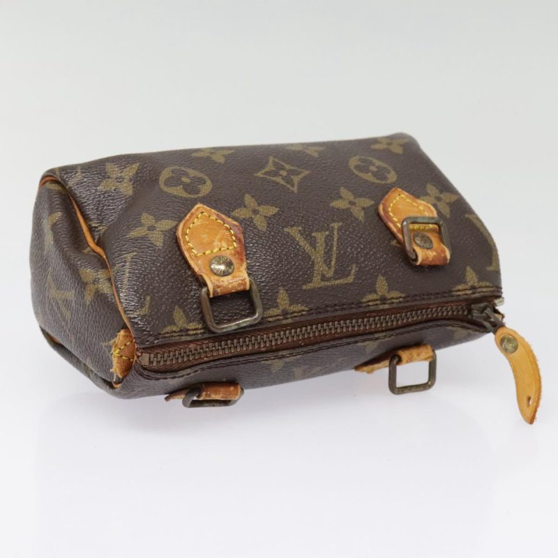 Louis Vuitton Monogram Mini Speedy Hand Bag Vintage M41534  yk14973 - Image 4
