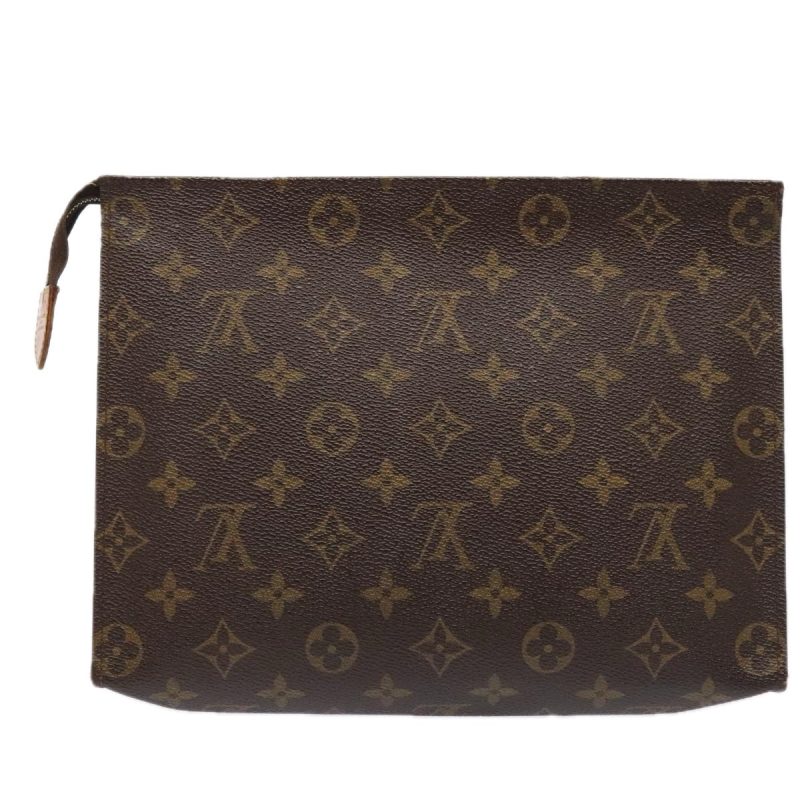 Louis Vuitton Monogram Poche Toilette 26 Pouch M47542  yk14977 - Image 2