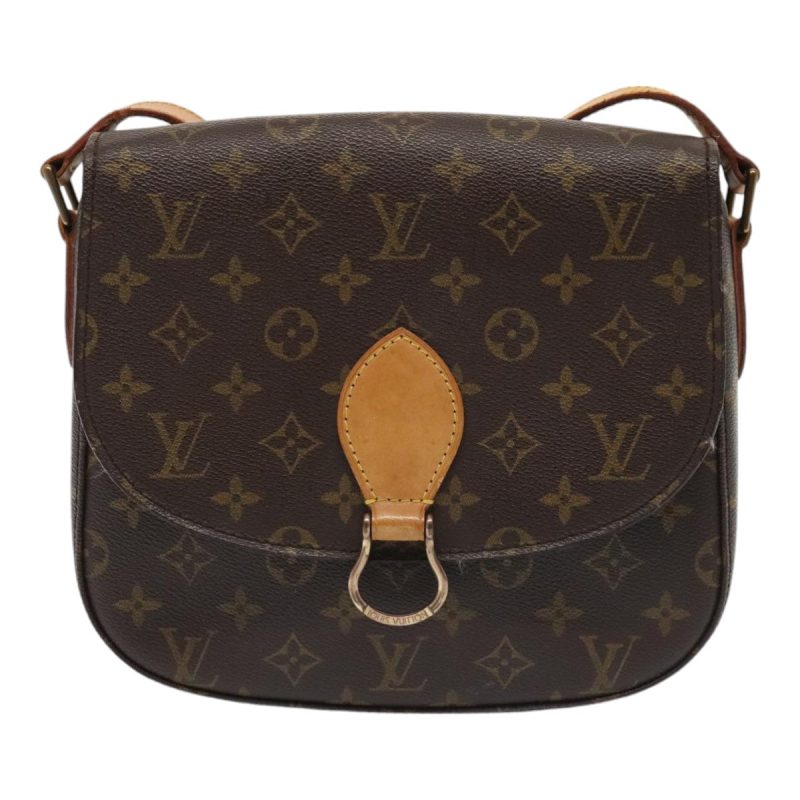 Louis Vuitton Monogram Saint Cloud GM Shoulder Bag M51242  yk15040