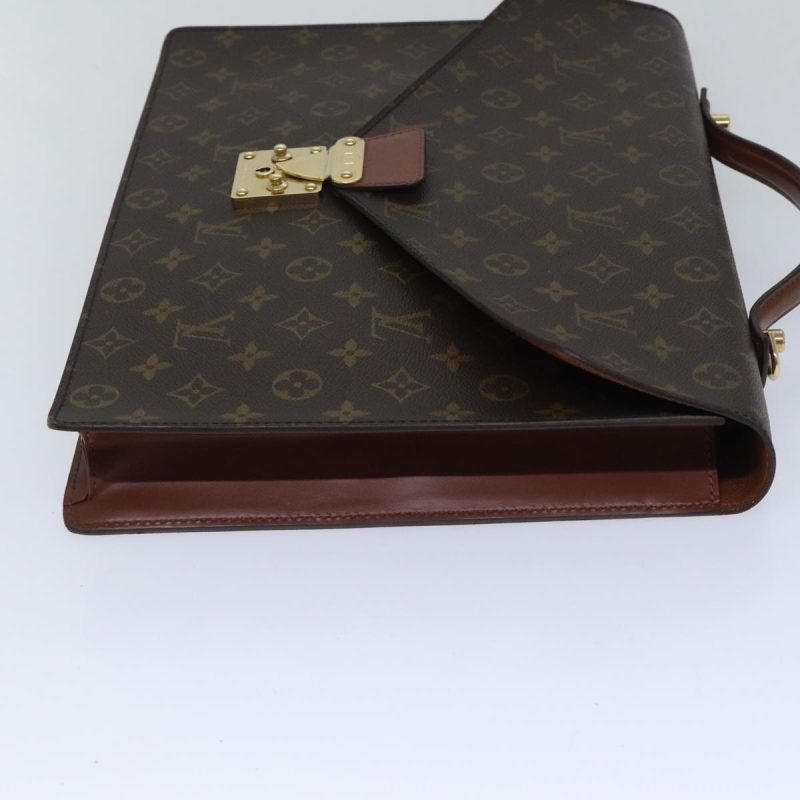 Louis Vuitton Monogram Porte Documents Bandouliere Bag M53338  yk15156 - Image 3