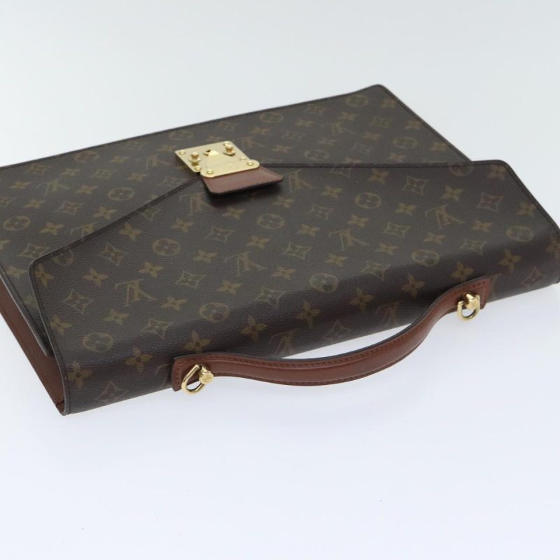 Louis Vuitton Monogram Porte Documents Bandouliere Bag M53338  yk15156 - Image 5