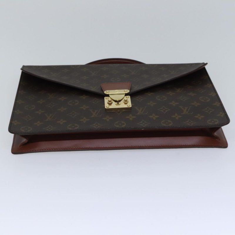 Louis Vuitton Monogram Porte Documents Bandouliere Bag M53338  yk15156 - Image 7