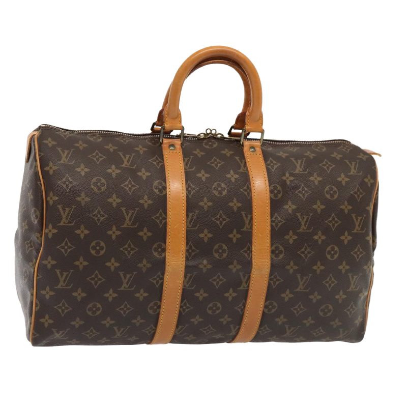 Louis Vuitton Monogram Keepall 45 Boston Bag M41428  yk15161