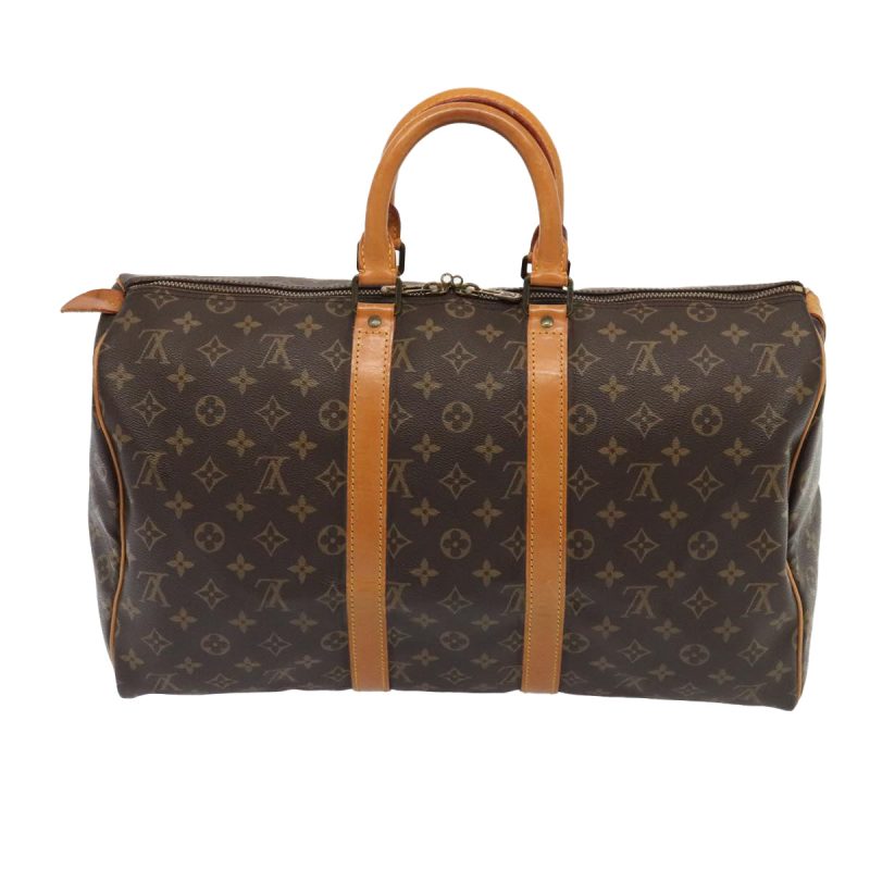 Louis Vuitton Monogram Keepall 45 Boston Bag M41428  yk15161 - Image 2