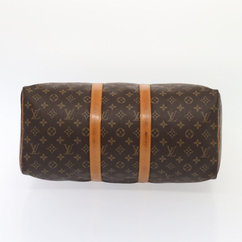 Louis Vuitton Monogram Keepall 45 Boston Bag M41428  yk15161 - Image 5