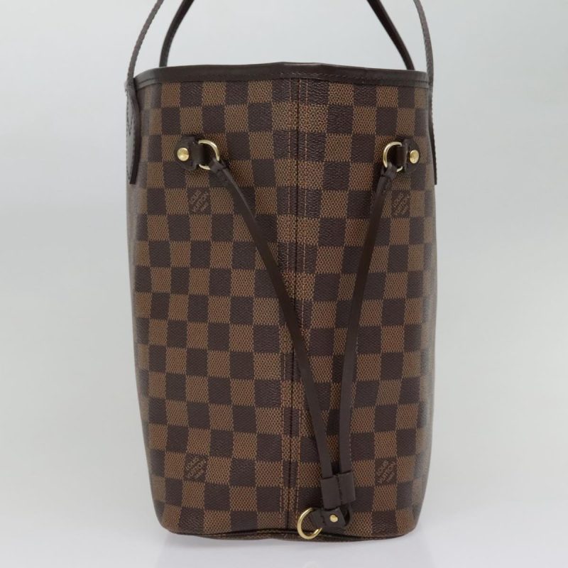 Louis Vuitton Damier Ebene Neverfull MM Tote Bag N51105  yk15202 - Image 3