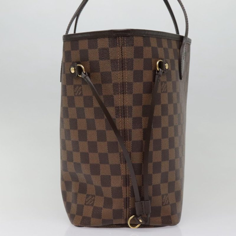 Louis Vuitton Damier Ebene Neverfull MM Tote Bag N51105  yk15202 - Image 4