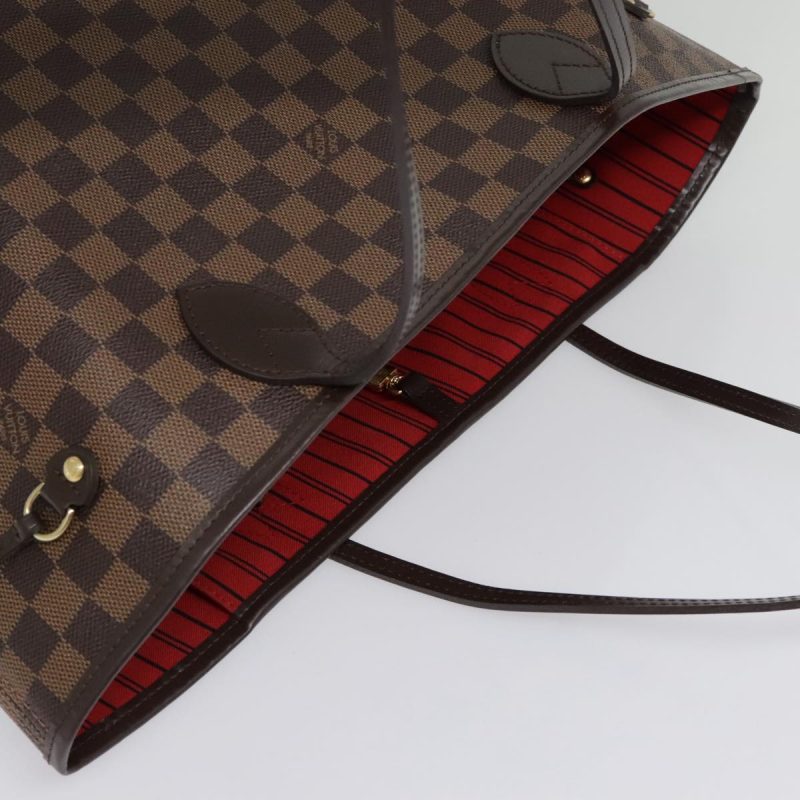 Louis Vuitton Damier Ebene Neverfull MM Tote Bag N51105  yk15202 - Image 6