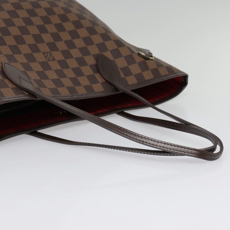 Louis Vuitton Damier Ebene Neverfull MM Tote Bag N51105  yk15202 - Image 7