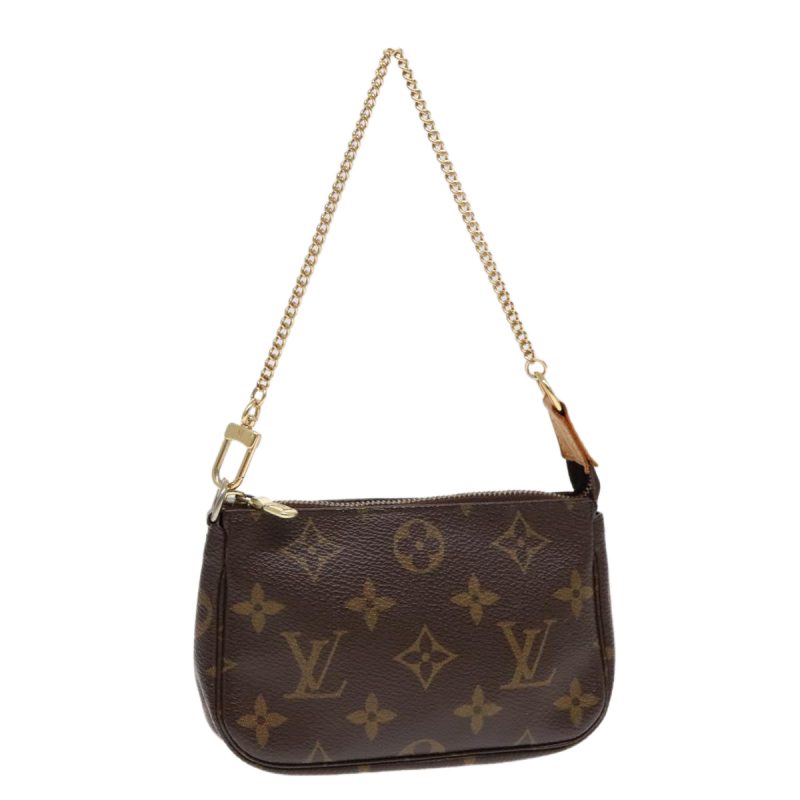 Louis Vuitton Monogram Mini Pochette Accessoires Pouch M58009  yk15220