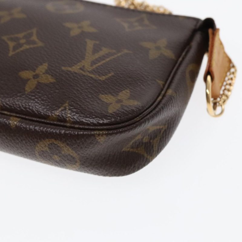 Louis Vuitton Monogram Mini Pochette Accessoires Pouch M58009  yk15220 - Image 9