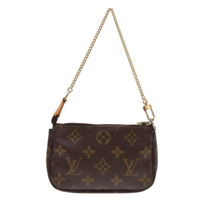 Louis Vuitton Monogram Mini Pochette Accessoires Pouch M58009  yk15220 - Image 2