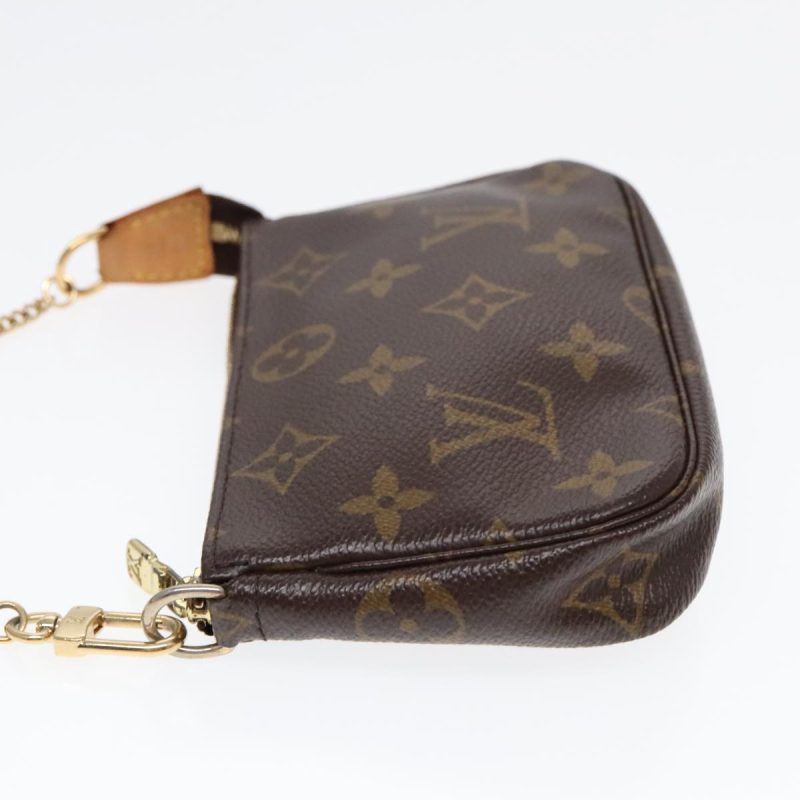 Louis Vuitton Monogram Mini Pochette Accessoires Pouch M58009  yk15220 - Image 4
