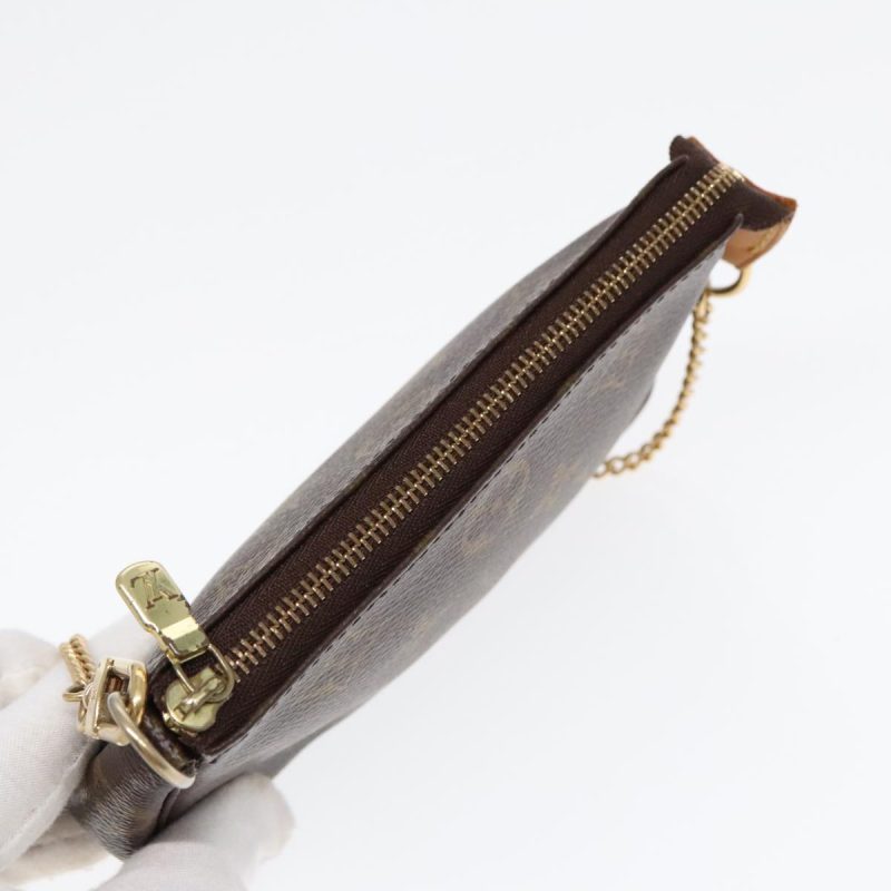 Louis Vuitton Monogram Mini Pochette Accessoires Pouch M58009  yk15220 - Image 6