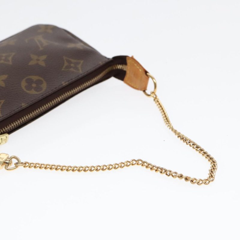 Louis Vuitton Monogram Mini Pochette Accessoires Pouch M58009  yk15220 - Image 7