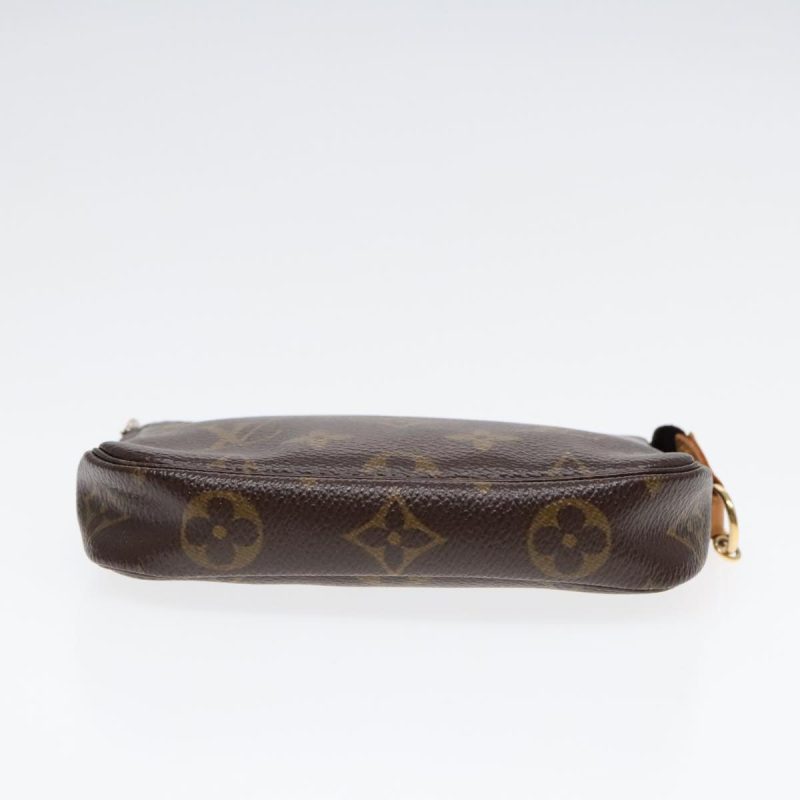 Louis Vuitton Monogram Mini Pochette Accessoires Pouch M58009  yk15220 - Image 5