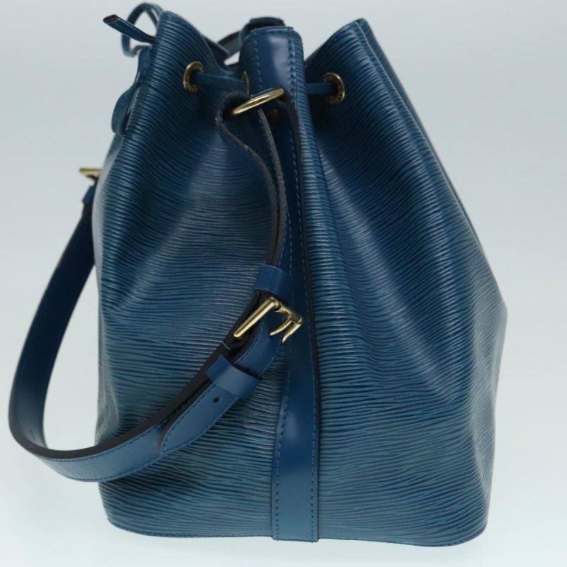 Louis Vuitton Epi Petit Noe Shoulder Bag Blue M44105  yk15255 - Image 3
