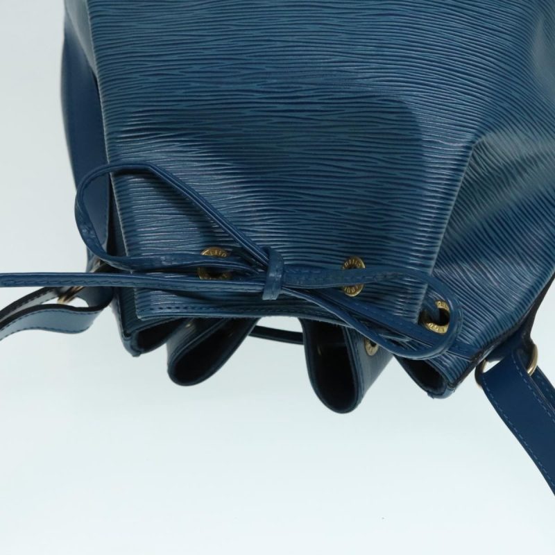 Louis Vuitton Epi Petit Noe Shoulder Bag Blue M44105  yk15255 - Image 6