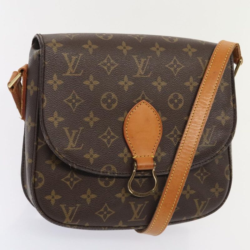Louis Vuitton Monogram Saint Cloud GM Shoulder Bag M51242  yk15261