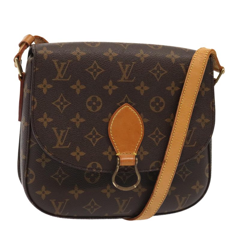 Louis Vuitton Monogram Saint Cloud GM Shoulder Bag M51242  yk15274