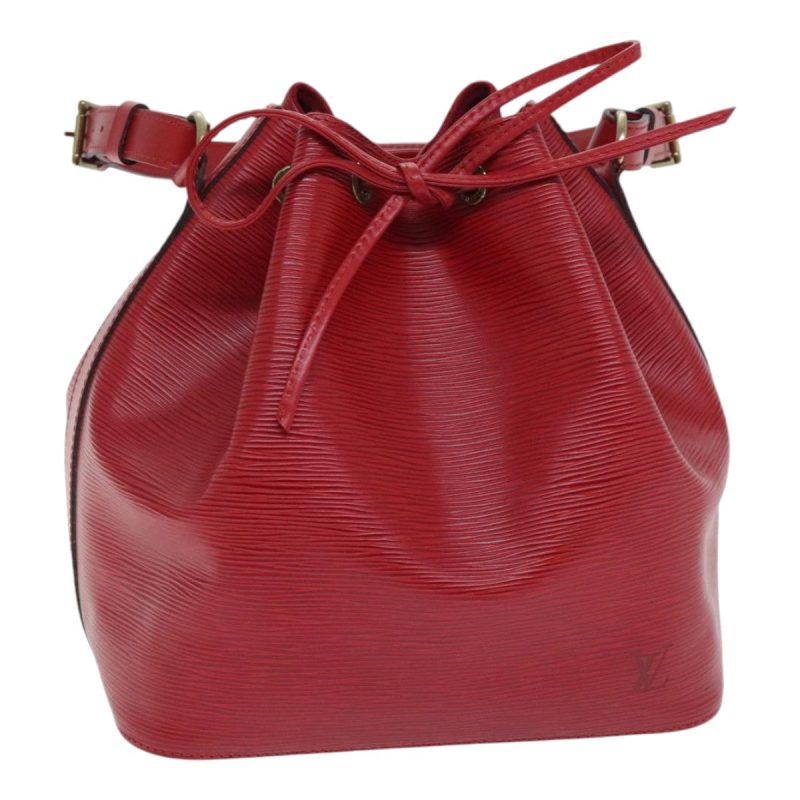 Louis Vuitton Epi Petit Noe Shoulder Bag Red M44107  yk15304