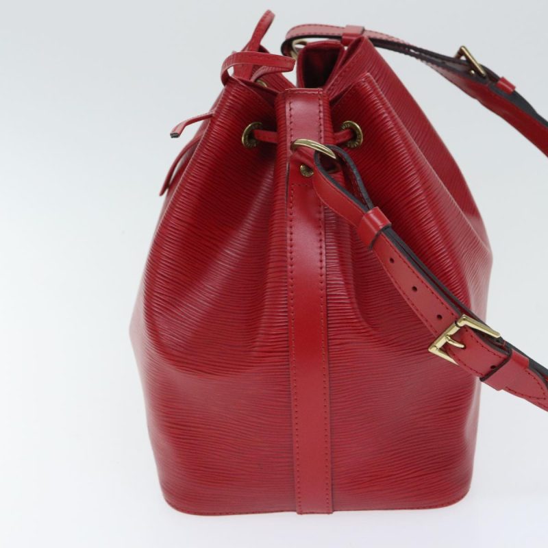 Louis Vuitton Epi Petit Noe Shoulder Bag Red M44107  yk15304 - Image 3
