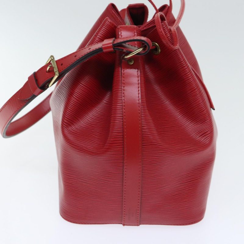 Louis Vuitton Epi Petit Noe Shoulder Bag Red M44107  yk15304 - Image 4