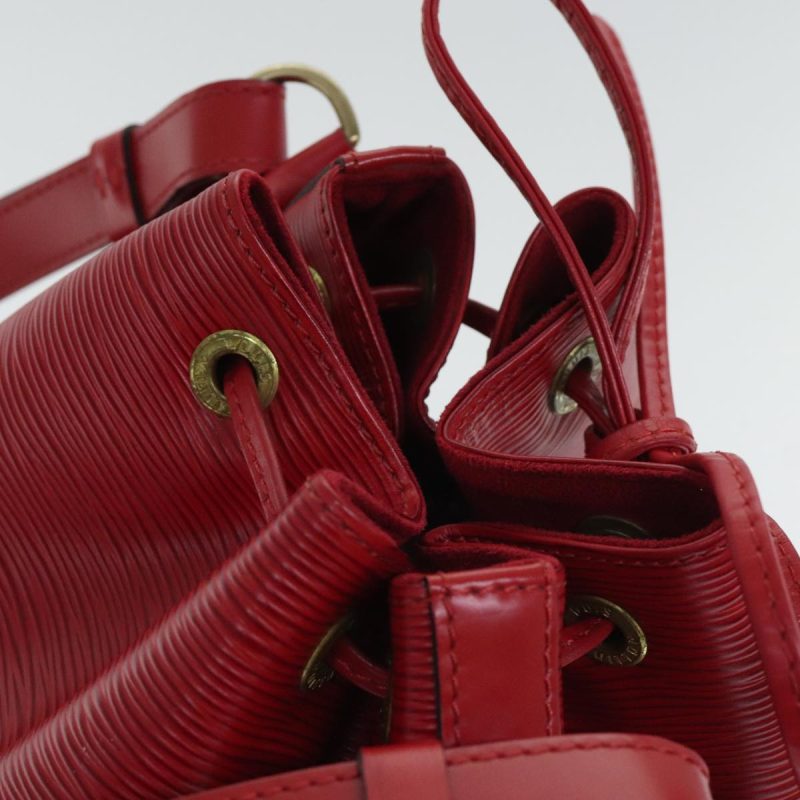 Louis Vuitton Epi Petit Noe Shoulder Bag Red M44107  yk15304 - Image 6