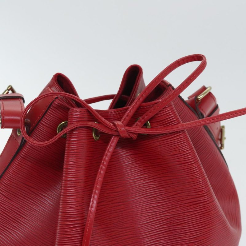 Louis Vuitton Epi Petit Noe Shoulder Bag Red M44107  yk15304 - Image 7