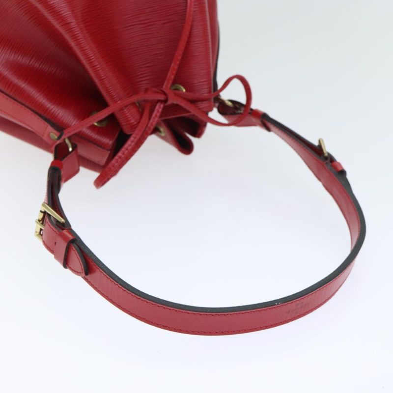 Louis Vuitton Epi Petit Noe Shoulder Bag Red M44107  yk15304 - Image 8