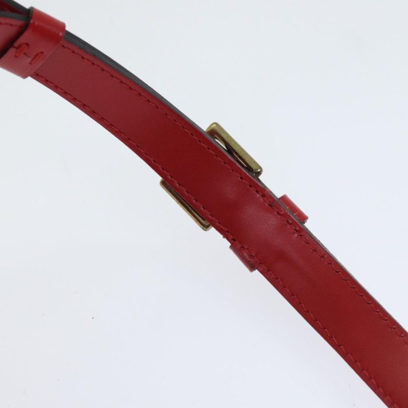 Louis Vuitton Epi Petit Noe Shoulder Bag Red M44107  yk15304 - Image 9