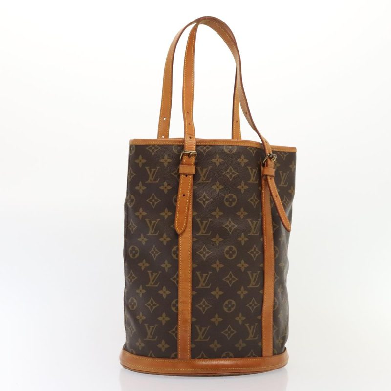 Louis Vuitton Monogram Bucket GM Shoulder Bag Vintage M42236  yk15321