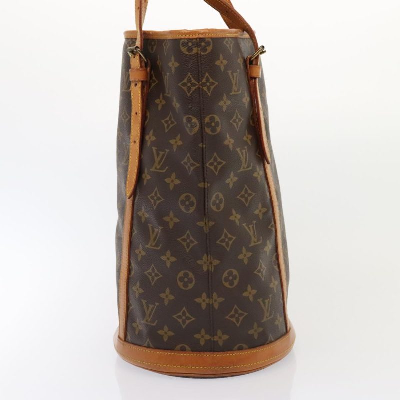 Louis Vuitton Monogram Bucket GM Shoulder Bag Vintage M42236  yk15321 - Image 4