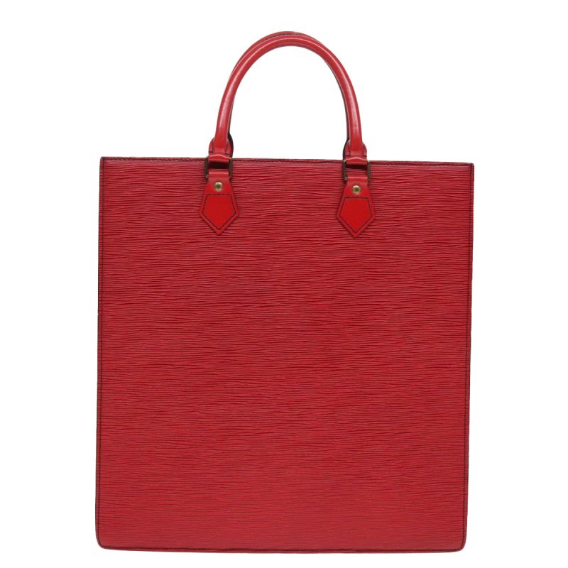 Louis Vuitton Epi Sac Plat Hand Bag Red M5274E  yk15323 - Image 2