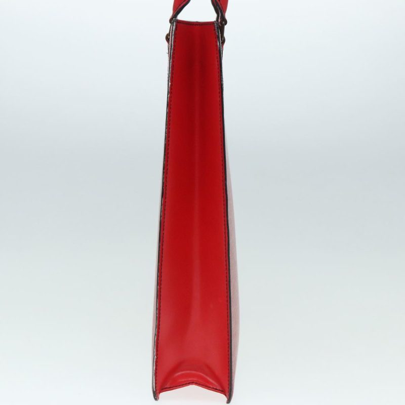 Louis Vuitton Epi Sac Plat Hand Bag Red M5274E  yk15323 - Image 4