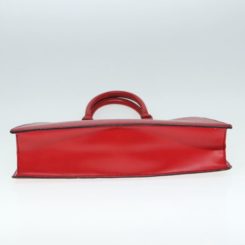 Louis Vuitton Epi Sac Plat Hand Bag Red M5274E  yk15323 - Image 5
