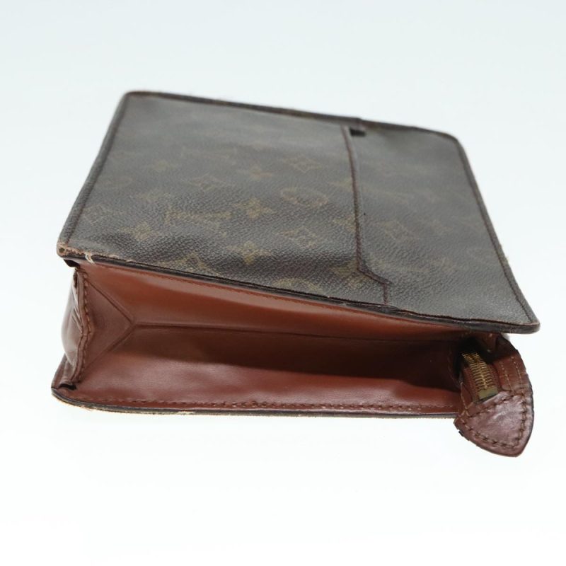 Louis Vuitton Monogram Pochette Homme Clutch Bag M51795  yk15330 - Image 3
