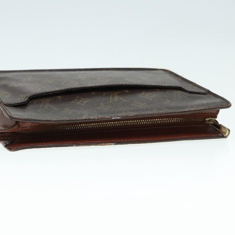 Louis Vuitton Monogram Pochette Homme Clutch Bag M51795  yk15330 - Image 5