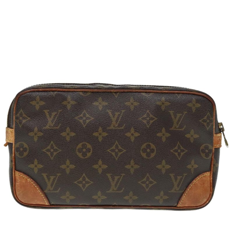 Louis Vuitton Monogram Marly Dragonne GM Clutch Bag M51825  yk15349 - Image 2