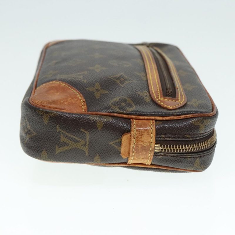 Louis Vuitton Monogram Marly Dragonne GM Clutch Bag M51825  yk15349 - Image 3