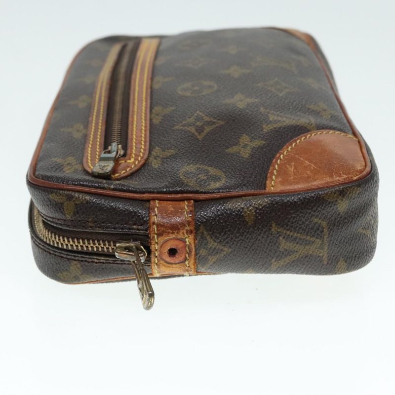 Louis Vuitton Monogram Marly Dragonne GM Clutch Bag M51825  yk15349 - Image 4