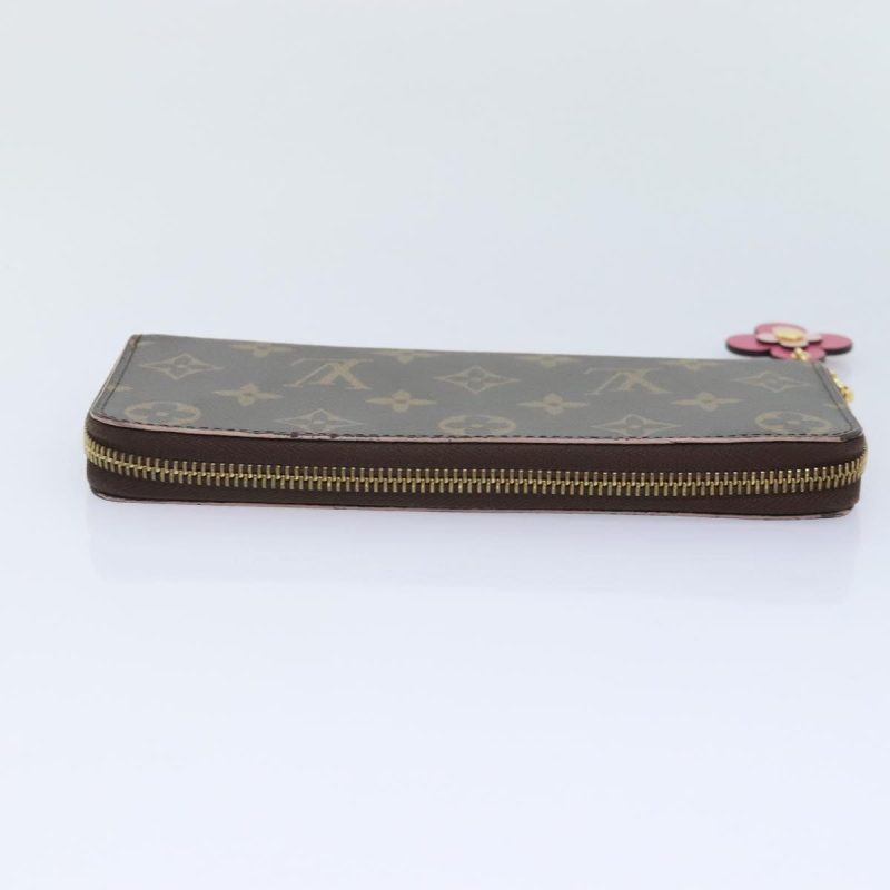 Louis Vuitton Monogram Portefeuille Clemence Long Wallet M68314  yk15364 - Image 5