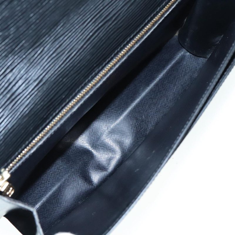 Louis Vuitton Epi Serie Dragonne Hand Bag Black Noir M52612  yk15366 - Image 10
