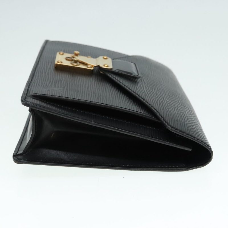 Louis Vuitton Epi Serie Dragonne Hand Bag Black Noir M52612  yk15366 - Image 3