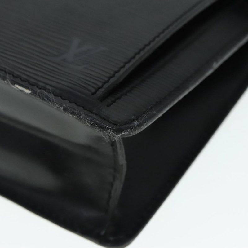 Louis Vuitton Epi Serie Dragonne Hand Bag Black Noir M52612  yk15366 - Image 7