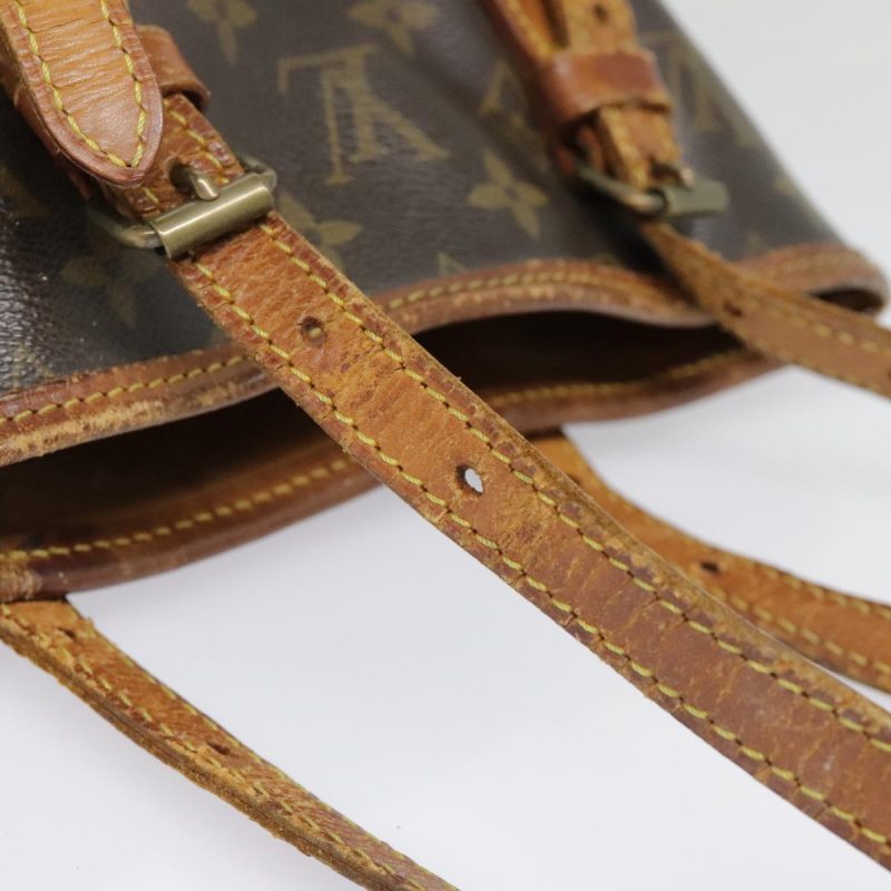 Louis Vuitton Monogram Bucket PM Shoulder Bag Vintage M42238  yk15373 - Image 10