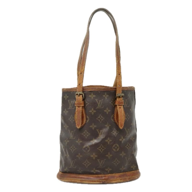 Louis Vuitton Monogram Bucket PM Shoulder Bag Vintage M42238  yk15373 - Image 2