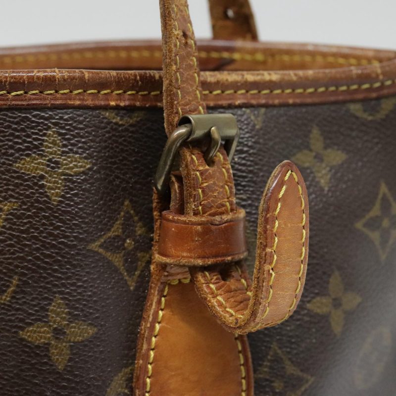 Louis Vuitton Monogram Bucket PM Shoulder Bag Vintage M42238  yk15373 - Image 3
