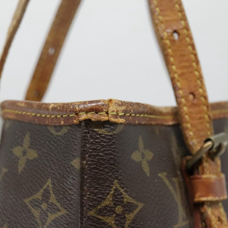 Louis Vuitton Monogram Bucket PM Shoulder Bag Vintage M42238  yk15373 - Image 6