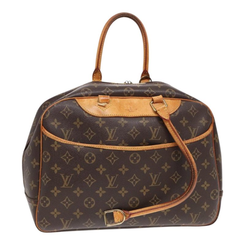 Louis Vuitton Monogram Deauville Hand Bag M47270  yk15375